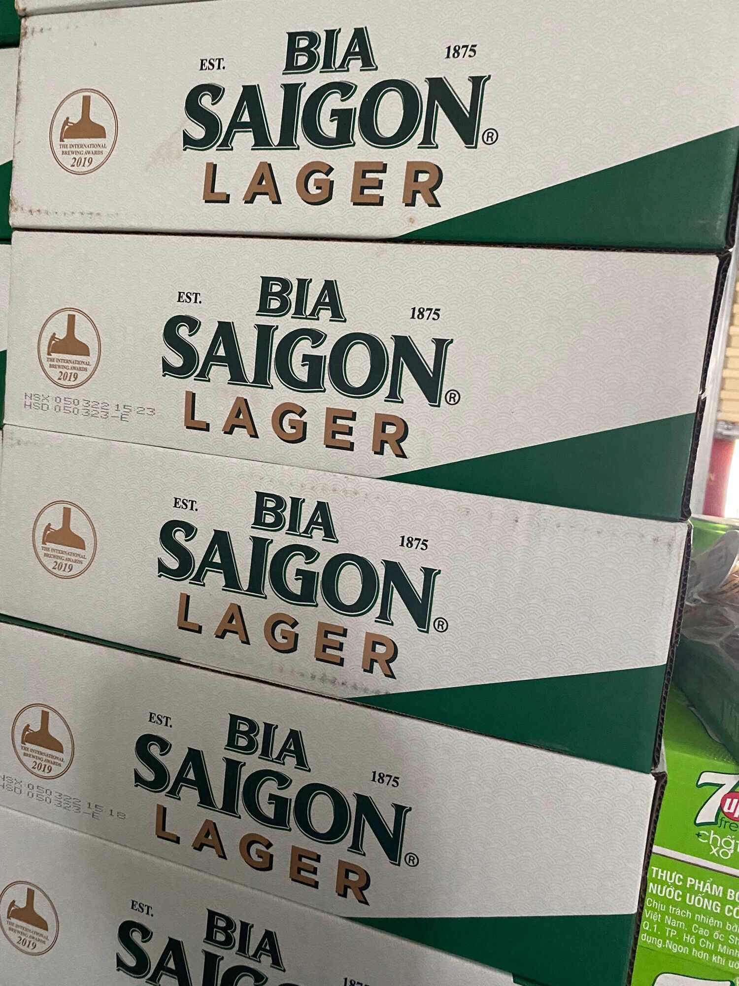 Lẻ 1 lon bia Sài Gòn Lager 330ml