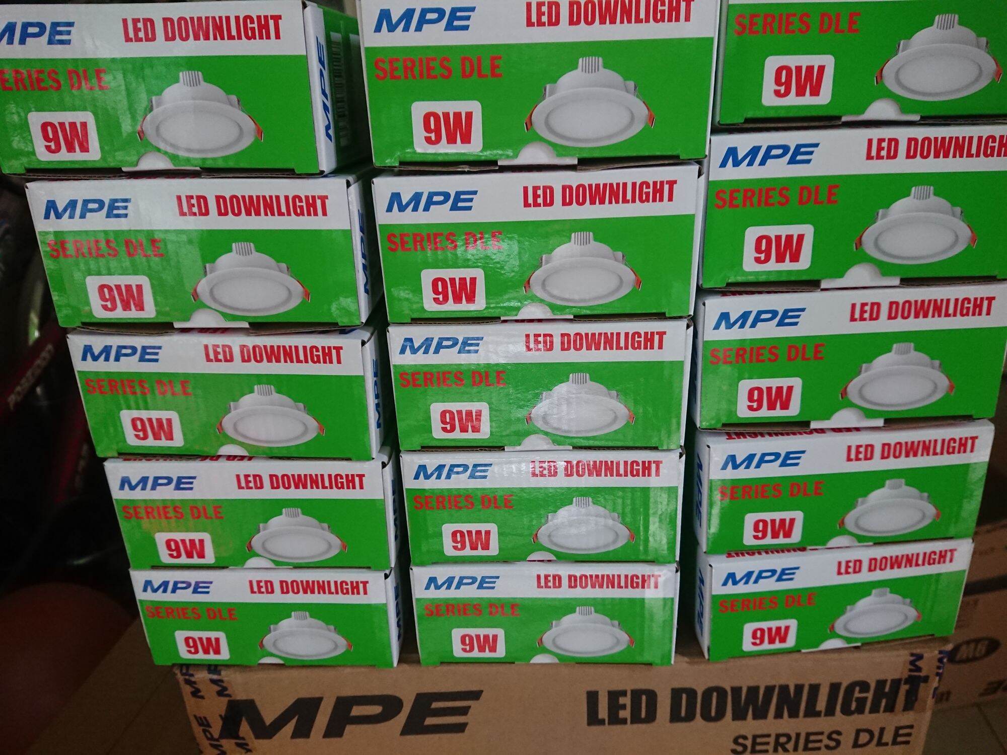 Đèn LED Downlight 9W MPE siêu sáng , siêu bền , siêu tiết kiệm điện