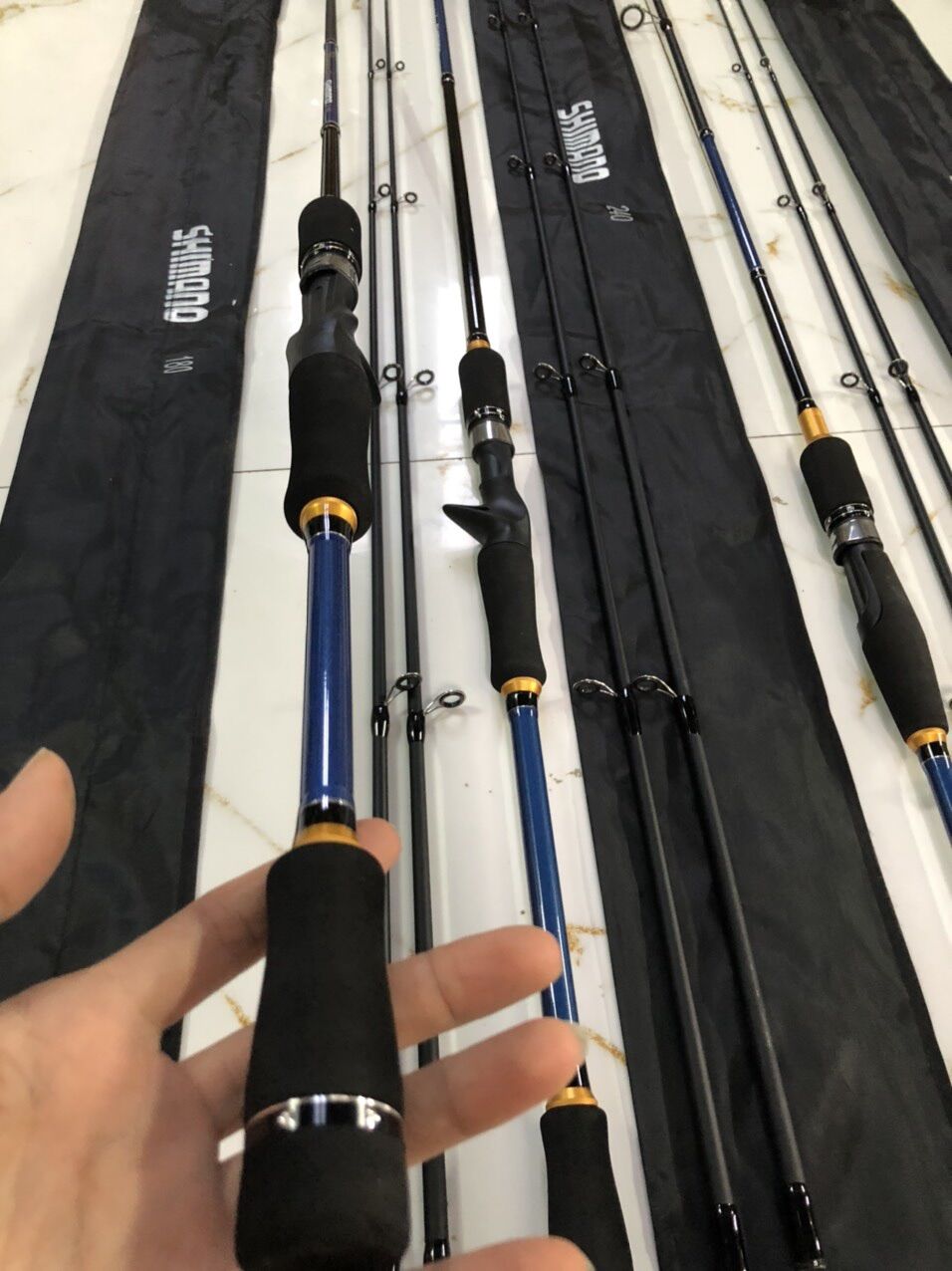 Cần câu lure Simano 2 ngọn