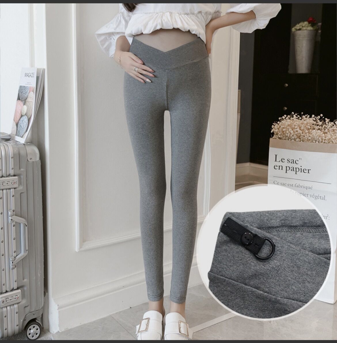 [HCM]Quần bầu cạp chéo công sở cao cấp