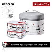 Neoflam | Hộp Cơm Bằng Lò Vi Ba HelloKitty