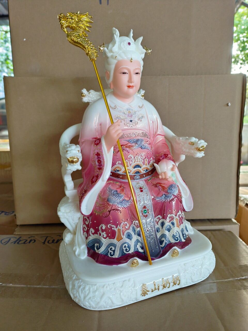 Tượng Lê Sơn Lão Mẫu cao 30cm