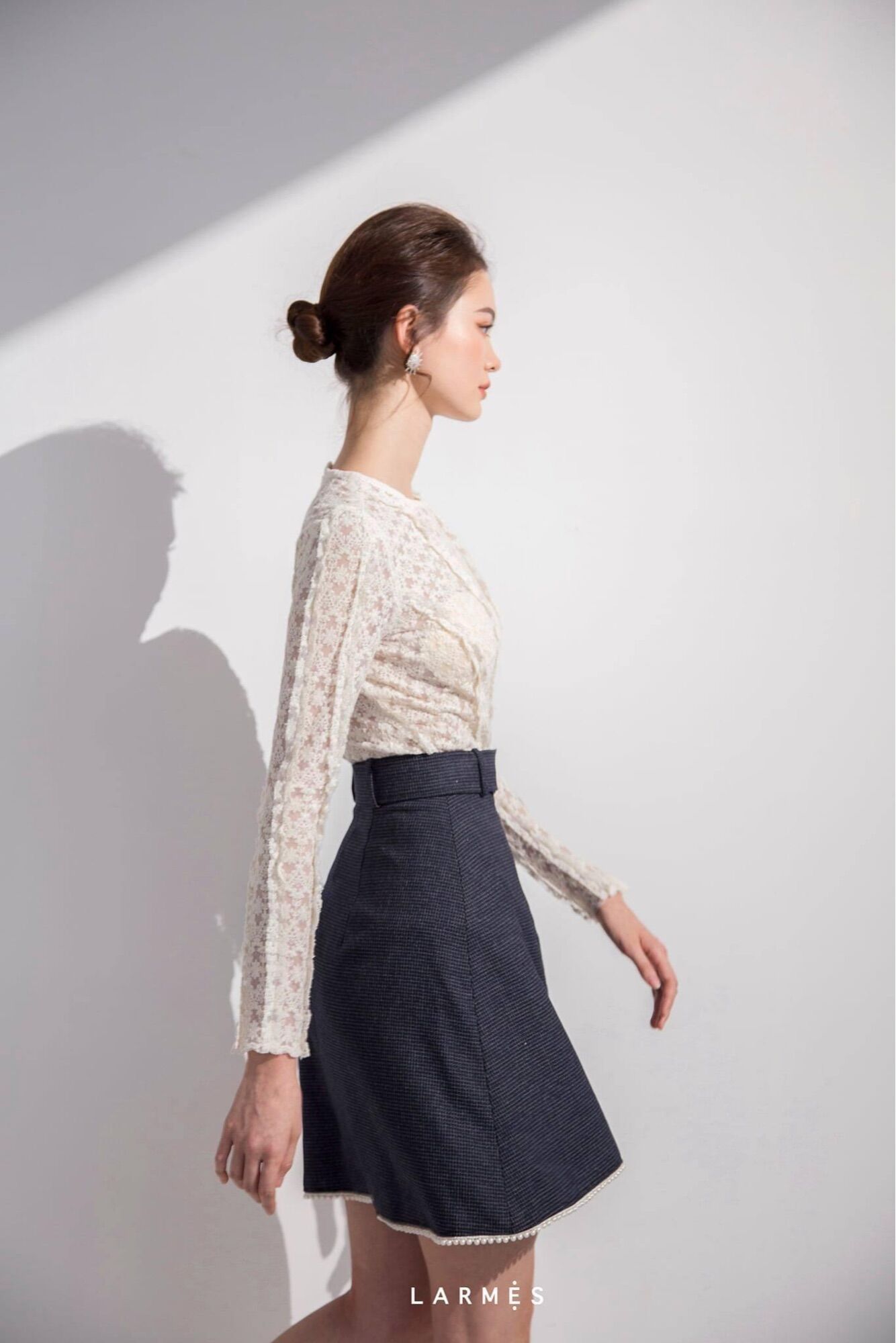 LARMES - Lacy top & Thalia Skirt