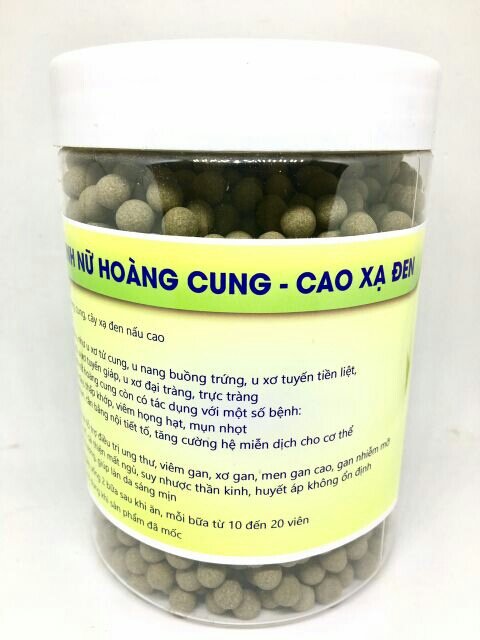 1kg viên trinh nữ hoàng cung - cao xạ đen