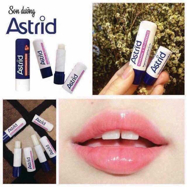 Son dưỡng môi mỡ hươu astrid 4,7g