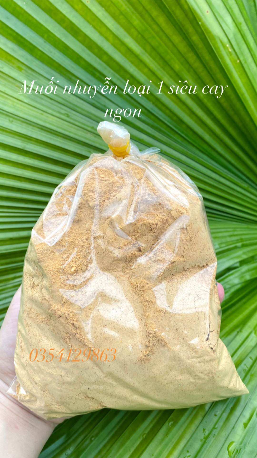 500gr Muối nhuyễn siêu cay siêu ngon loại 1 Tây Ninh