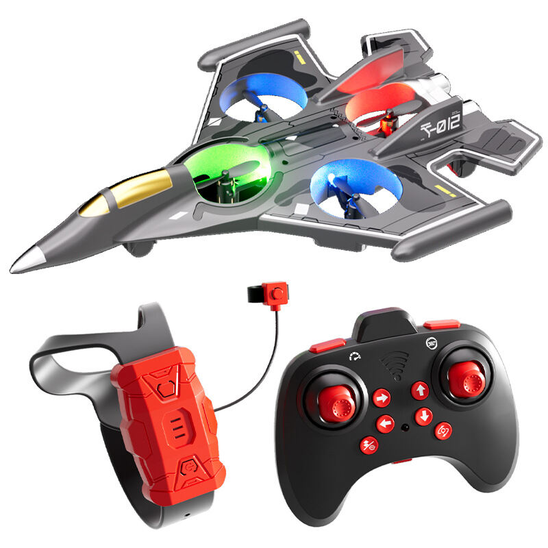 NUOXUNDE | Máy Bay Đồ Chơi LED Bọt Điều Khiển Bằng Gestures với Nút Trở Về Một chạm