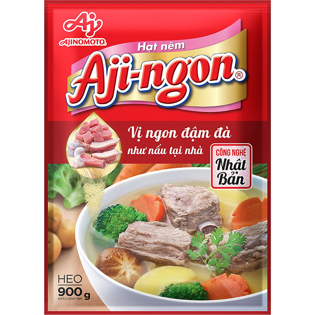 Bịch 2kg hạt nêm Aji Ngon Ajinomoto