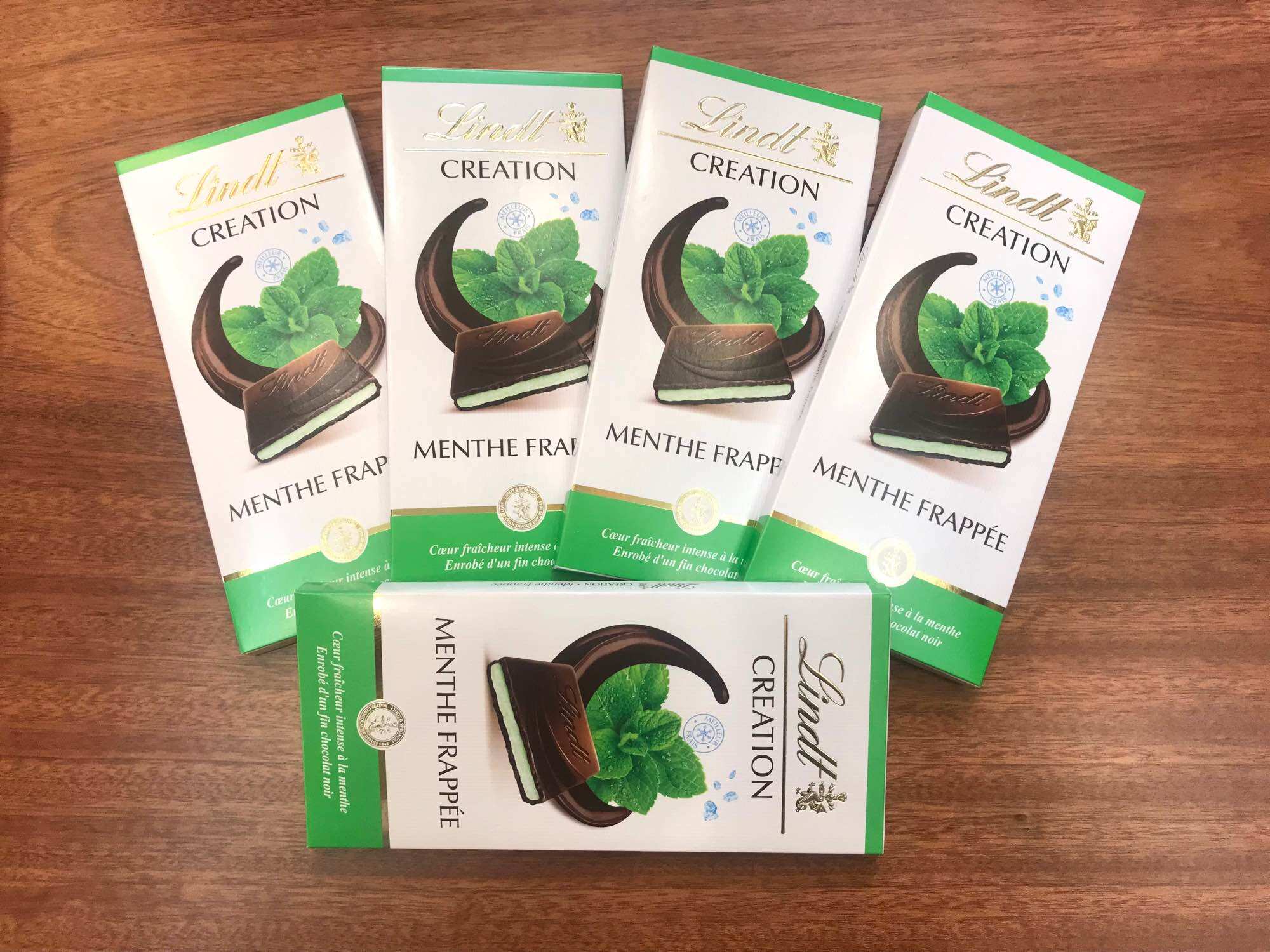 Sô-cô-la sữa mint lindt creation