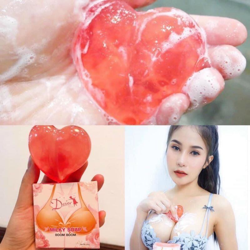 Xà phòng nở ngực thái lan milky soap tăng vòng 1 thái lan
