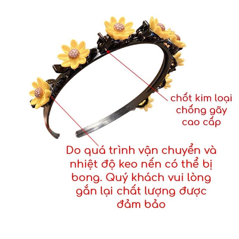 Bờm kẹp tóc Hàn Quốc siêu cute cho bé