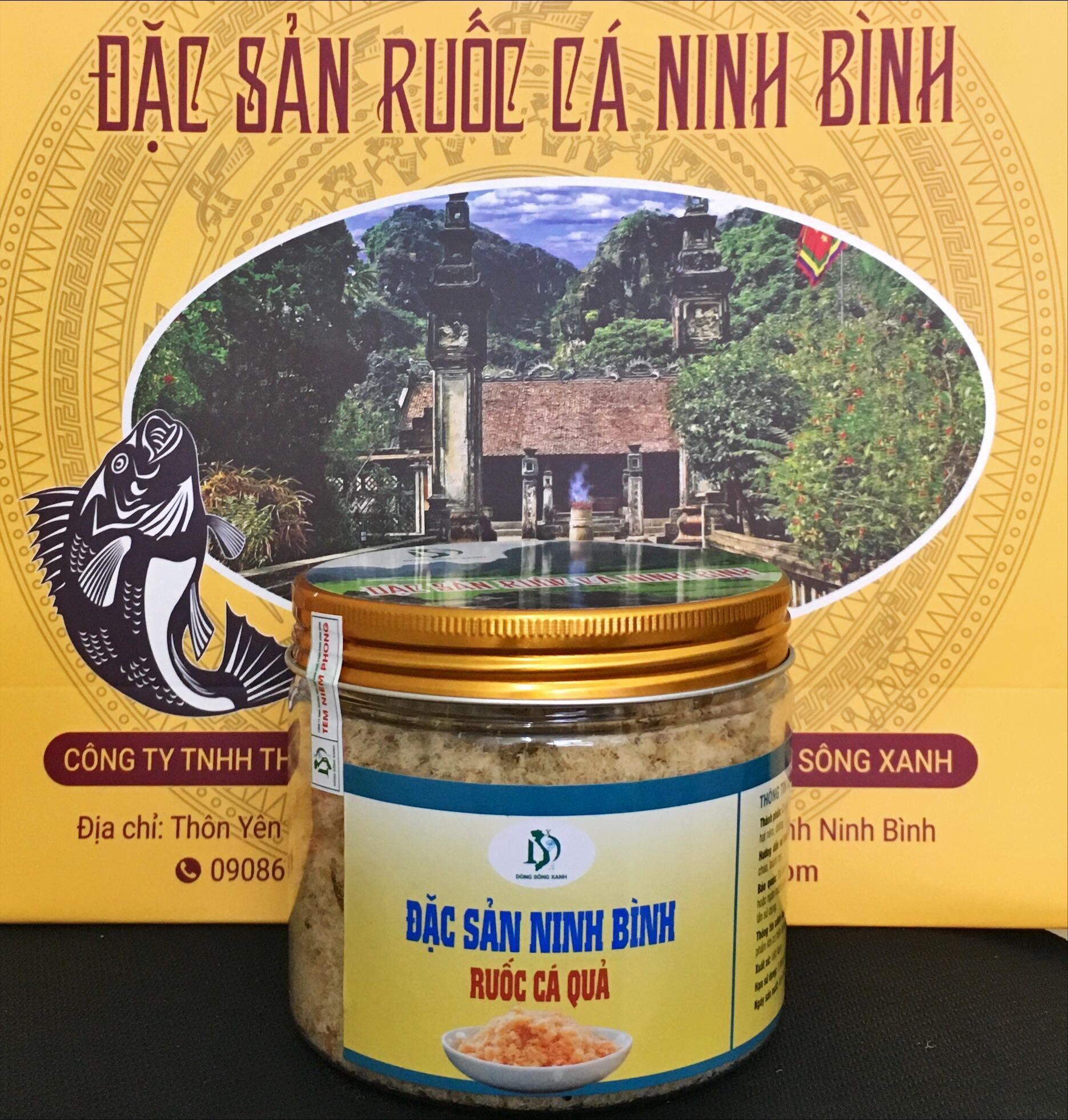 Ruốc - chà bông cá quả từ 97% cá tươi - đặc sản ninh bình