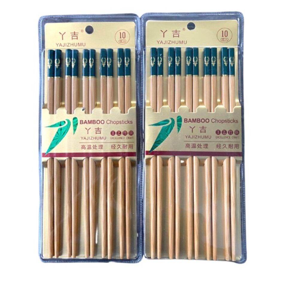 Đũa Tre Bộ 10 Đũa Dài 24cm