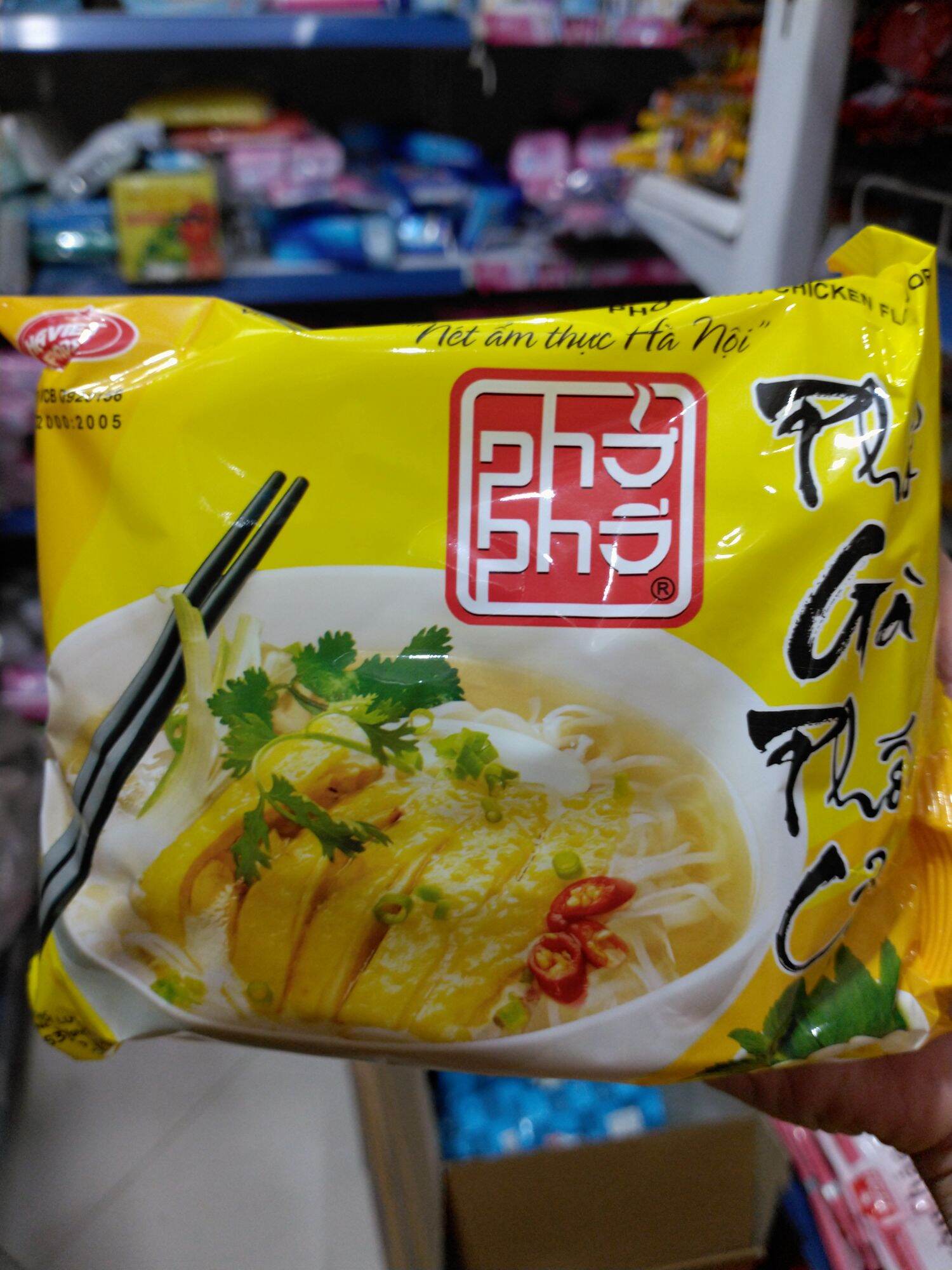 Phở ăn liền Phố Cổ bò/gà gói 65g