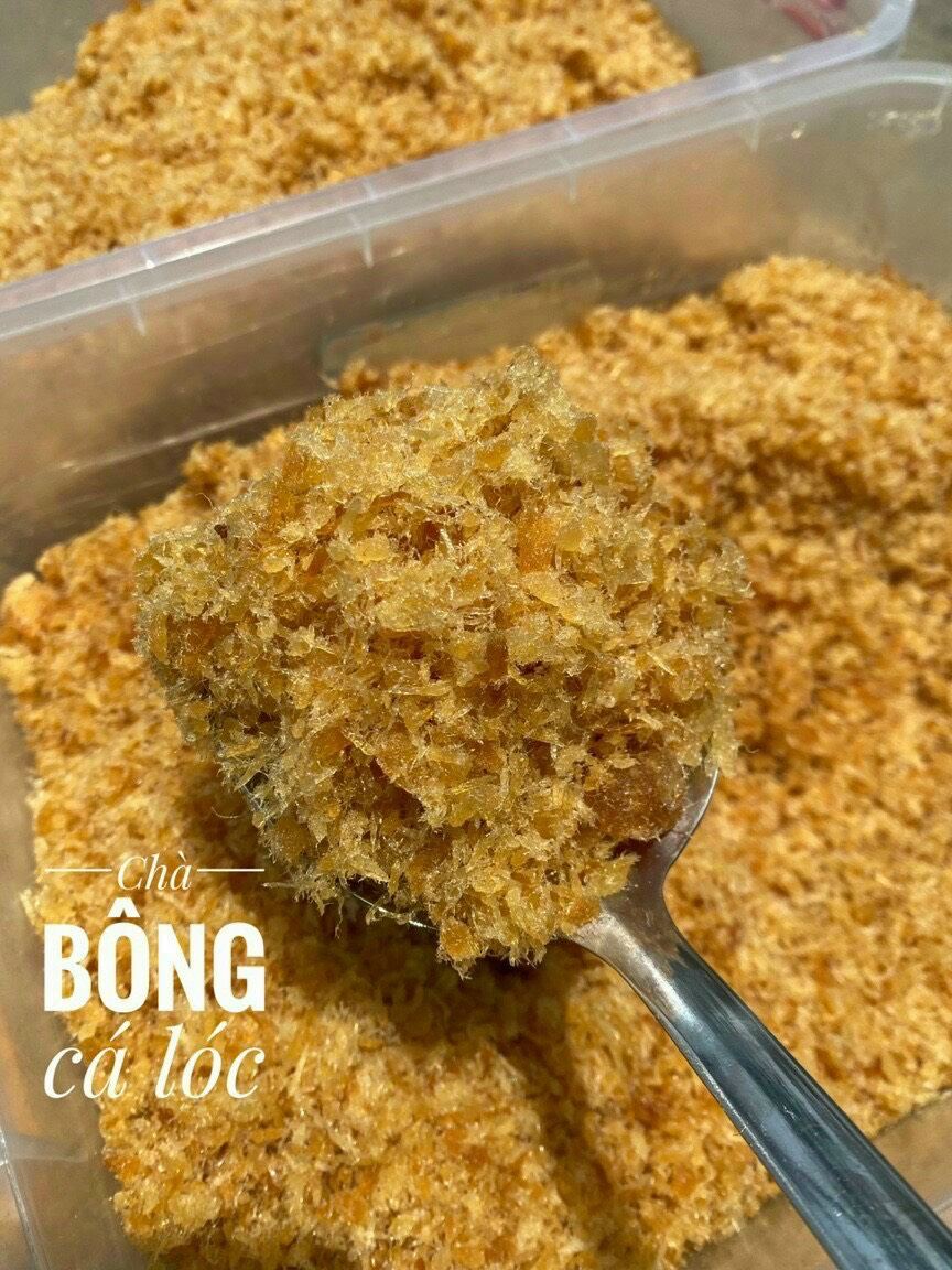 CHÀ BÔNG CÁ LÓC NHÀ LÀM 250GR