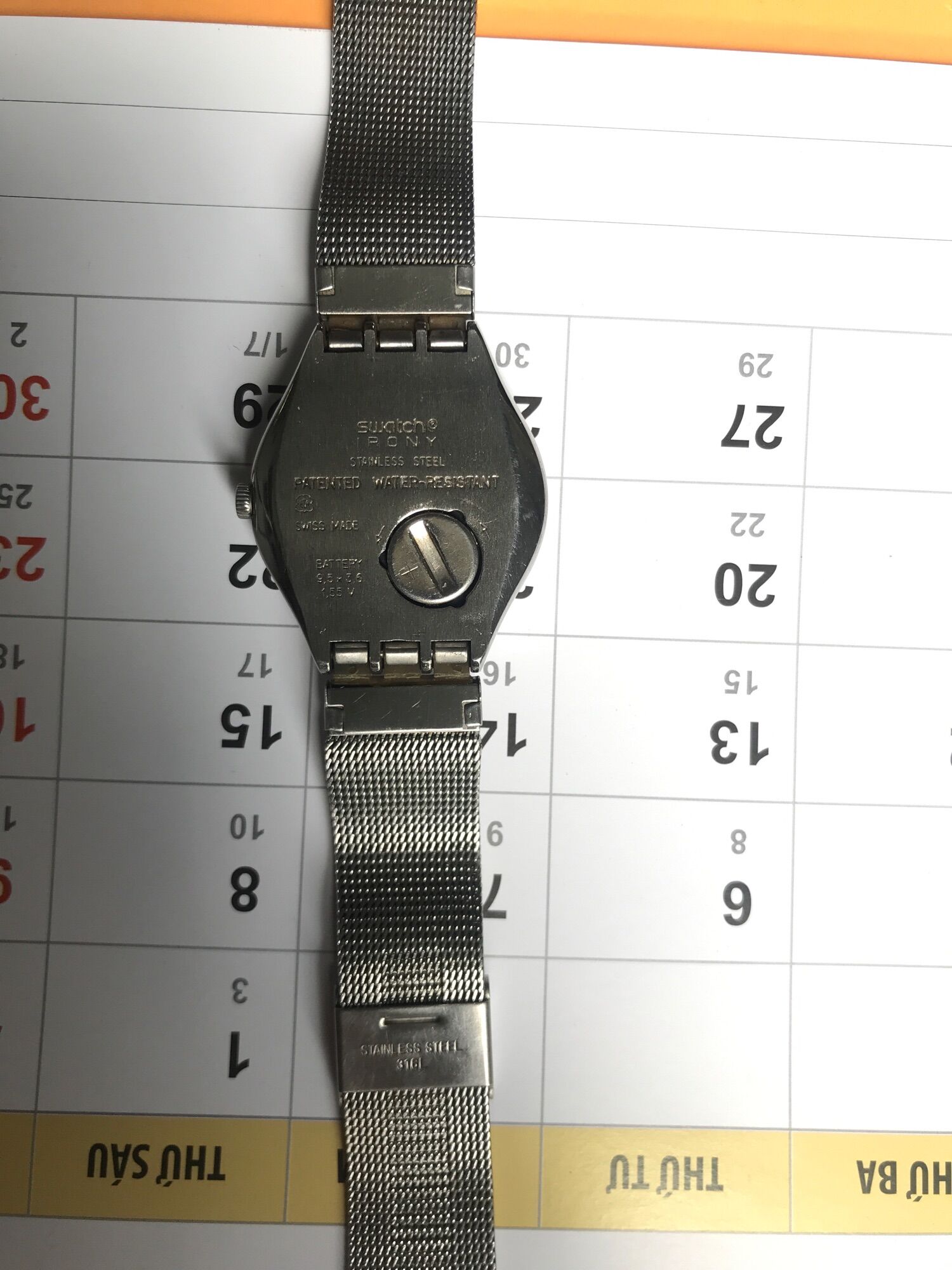 Đồng hồ nam Swatch swiss