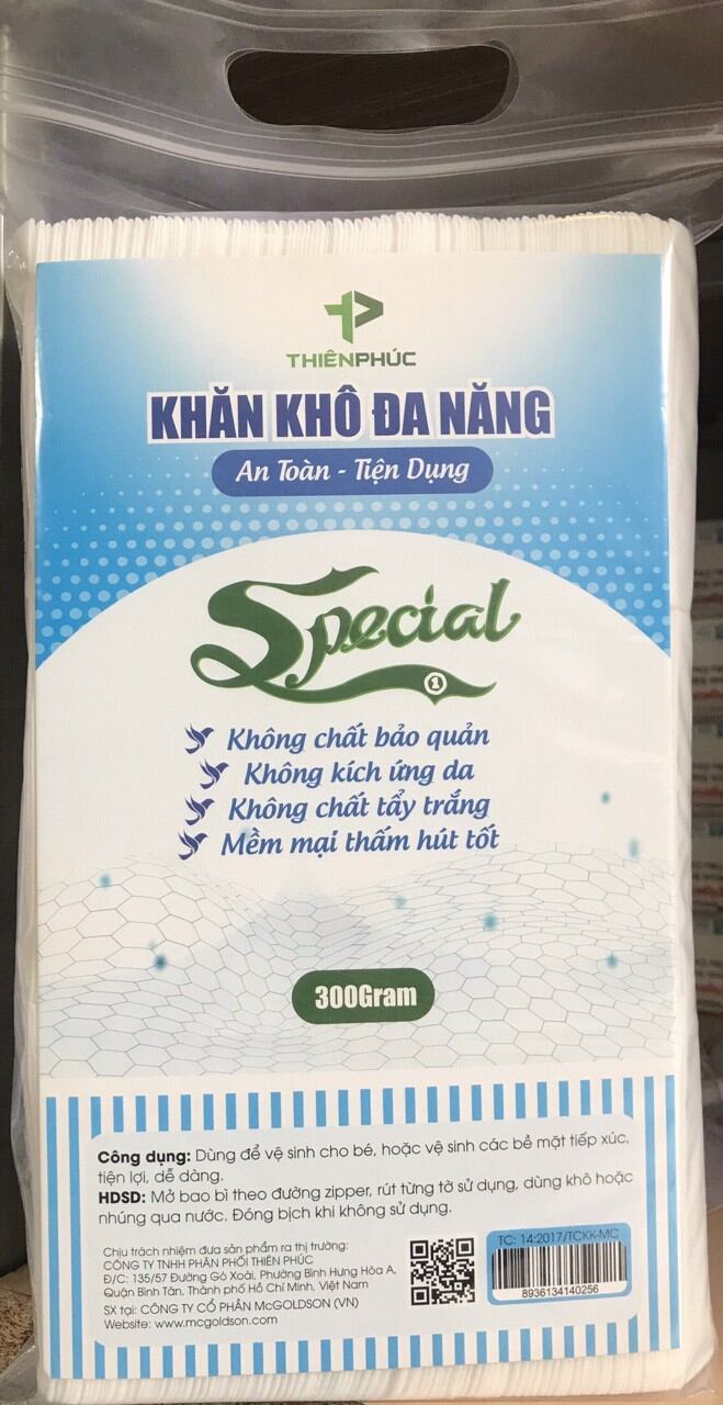 Khăn khô đa năng bịch 300g