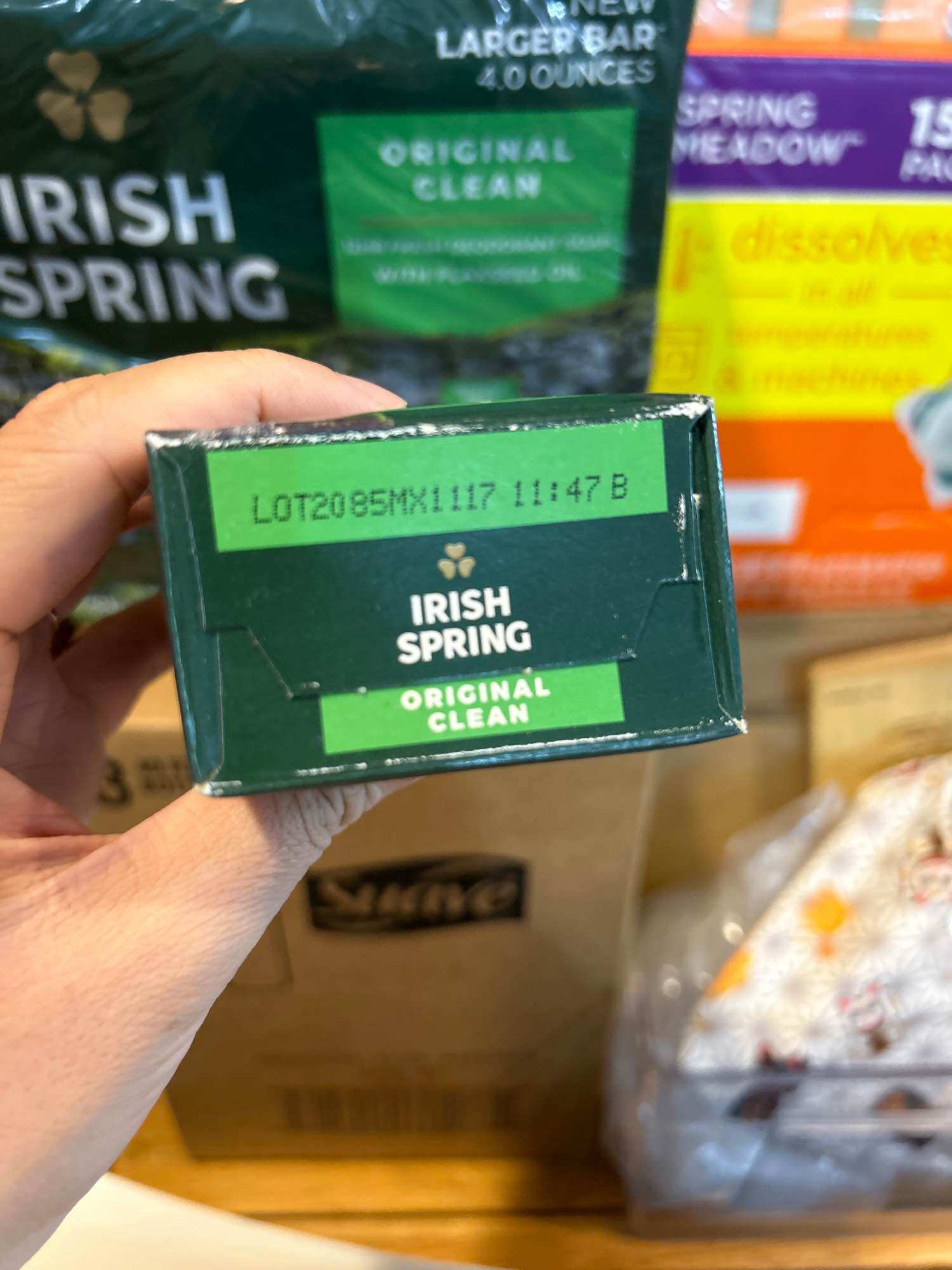 Set 5/10/20 cục Xà bông cục IRISH SPRING ORIGINAL DEODORANT SOAP DÀNH CHO NAM - HƯƠNG THƠM MẠNH MẼ, NAM TÍNH - 113g/cục