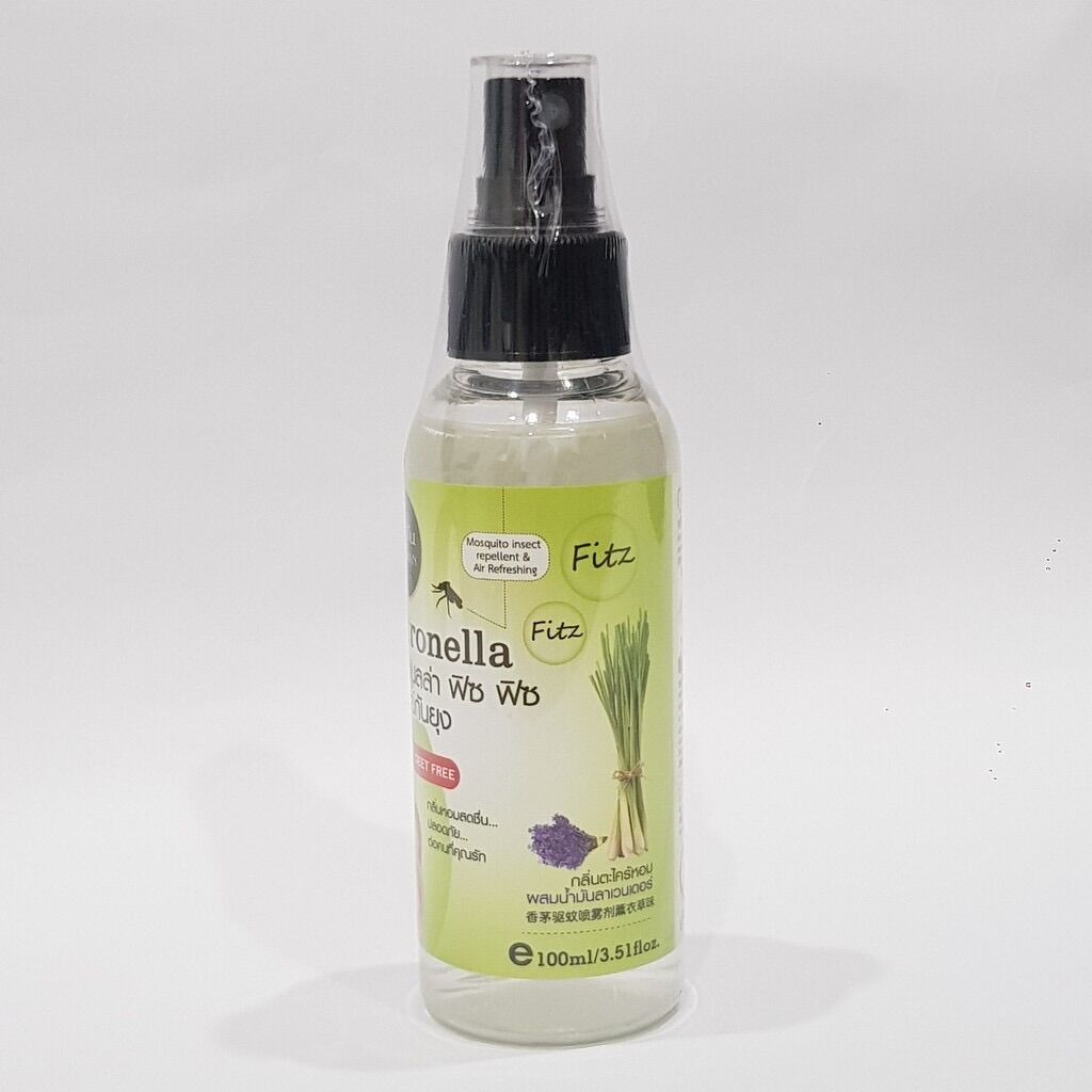 XỊT CHỐNG MUỖI SẢ CHANH & LAVENDER 100ML THÁI LAN
