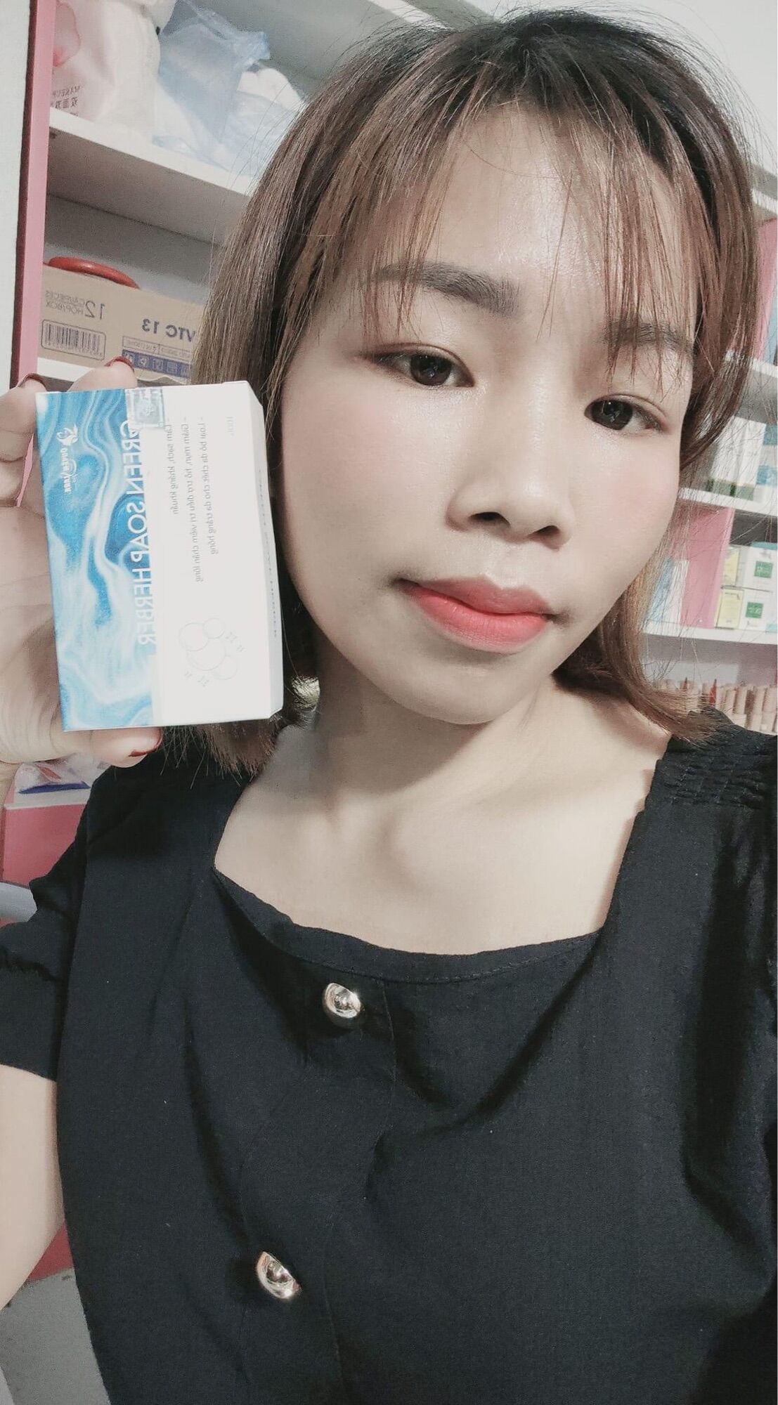 Xà Bông Thảo Dược Green Soap Herber Quyên Lara tinh chất thiên nhiên