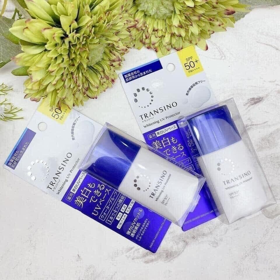 Kem dưỡng ngày, chống nắng mờ thâm nám Transino Whitening Day Nhật bản