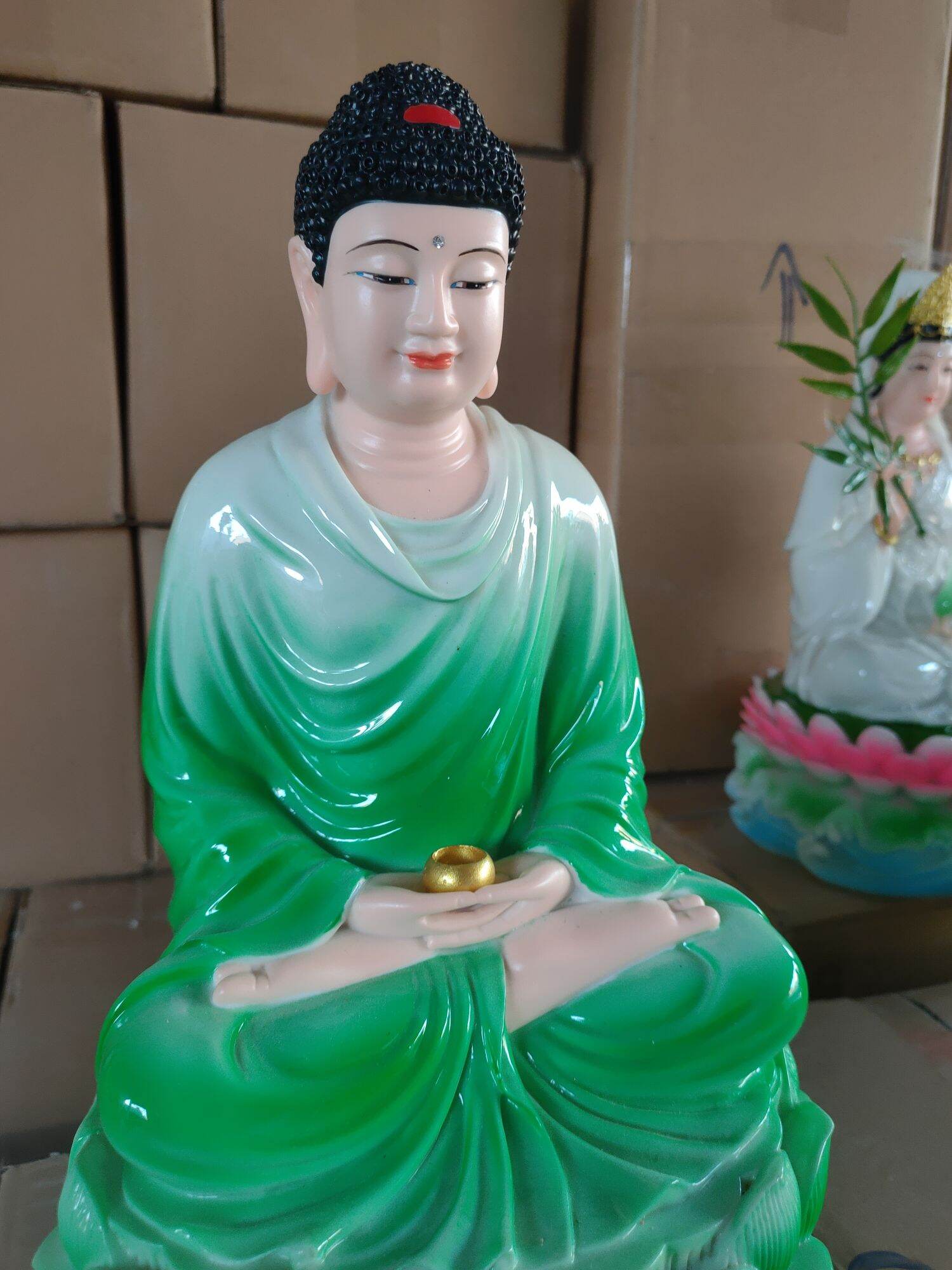 Tượng Bổn Sư Thích Ca cao 30cm