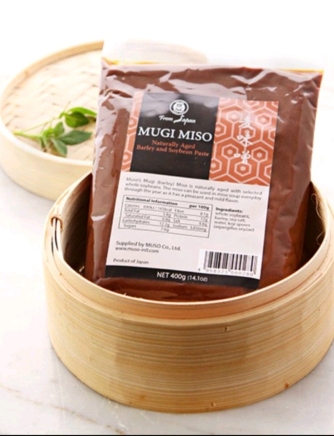 Tương organic mugi miso nhật bản 400g