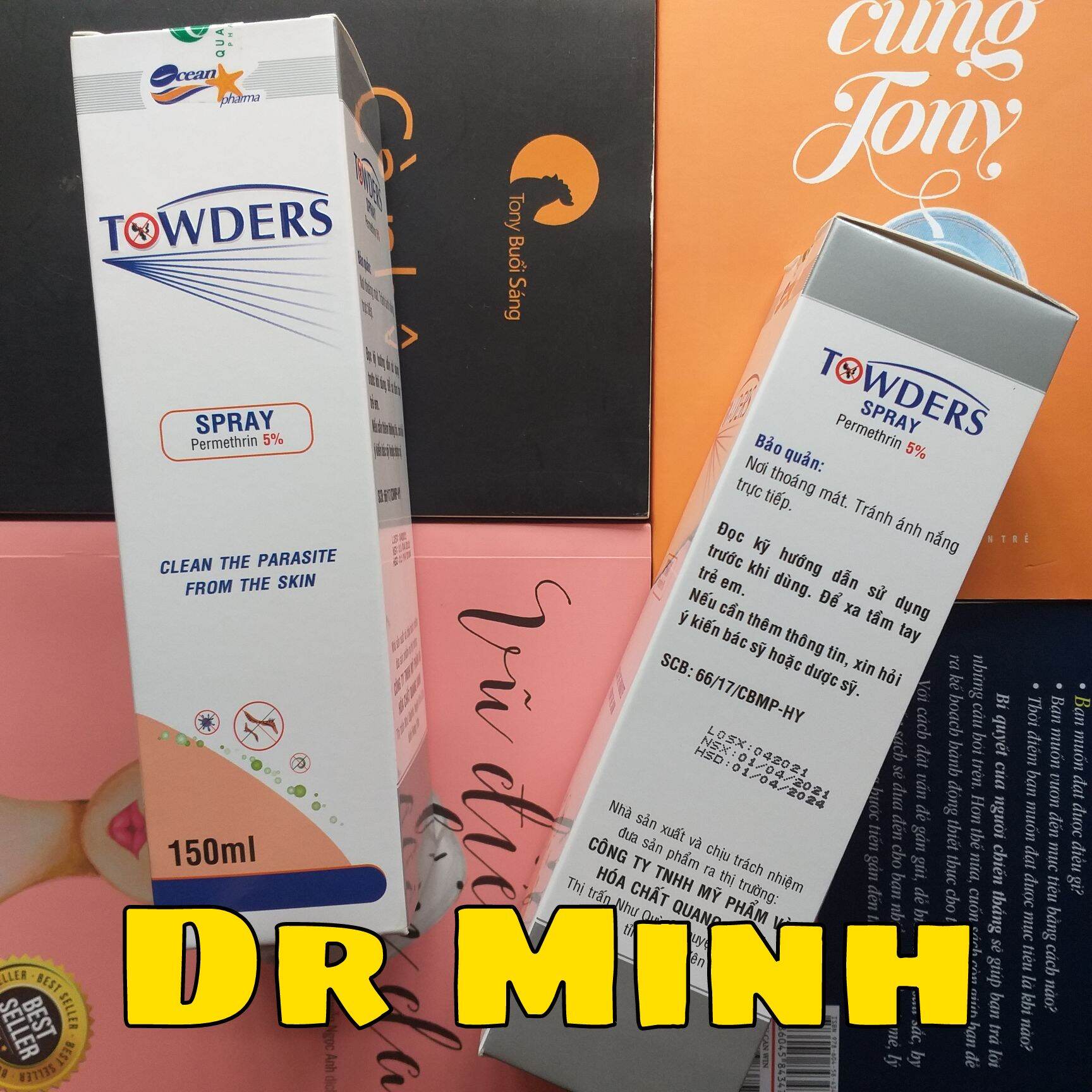 Xịt Towders spray 150ml