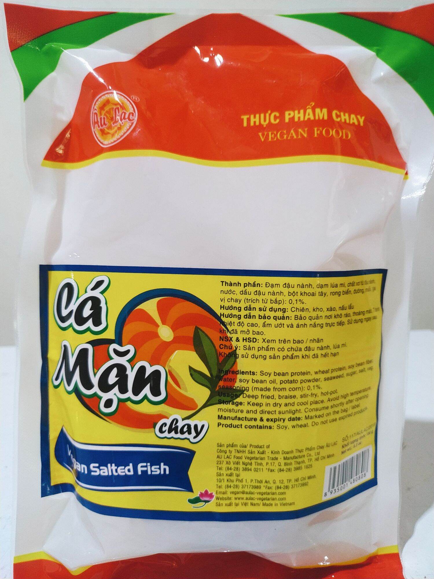 Cá mặn chay âu lạc 180g