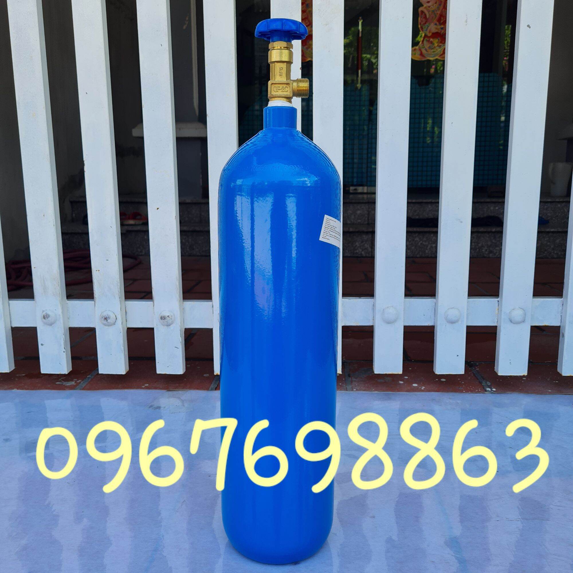 Bình Khí Nito 9Lít Đã Nạp Khí