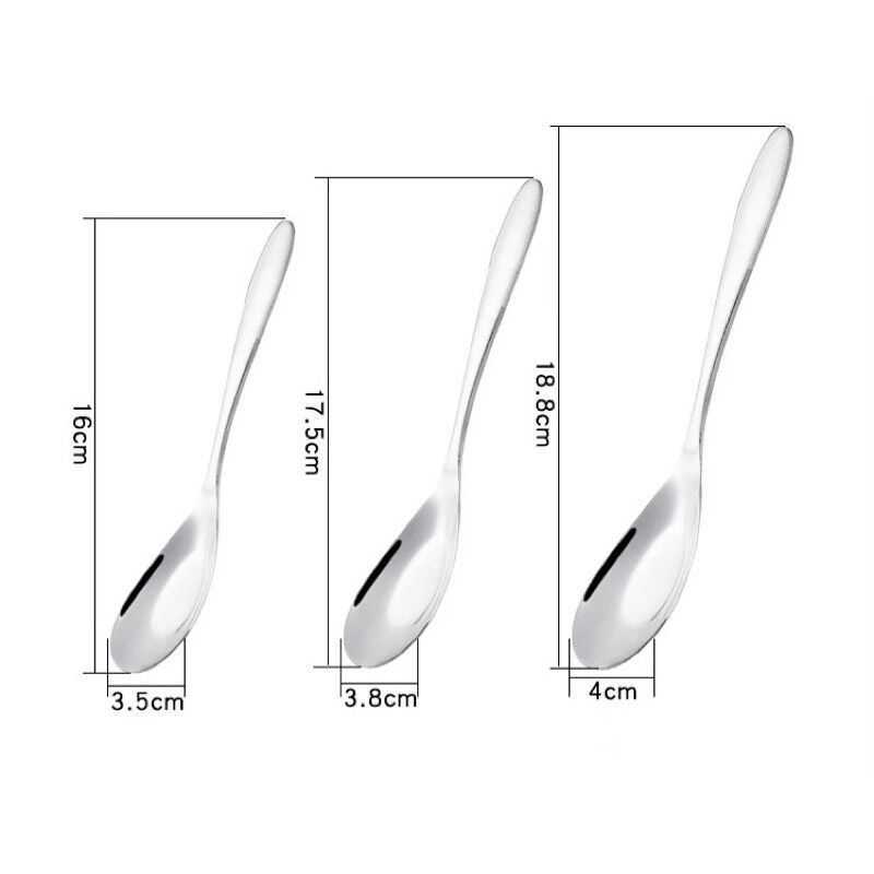 Muỗng, thìa cơm phở 3 kích thước - M29
