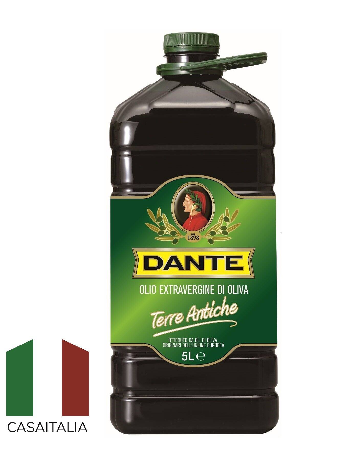 Dầu oliu siêu nguyên chất Dante Terre Antiche 5L 0.5l