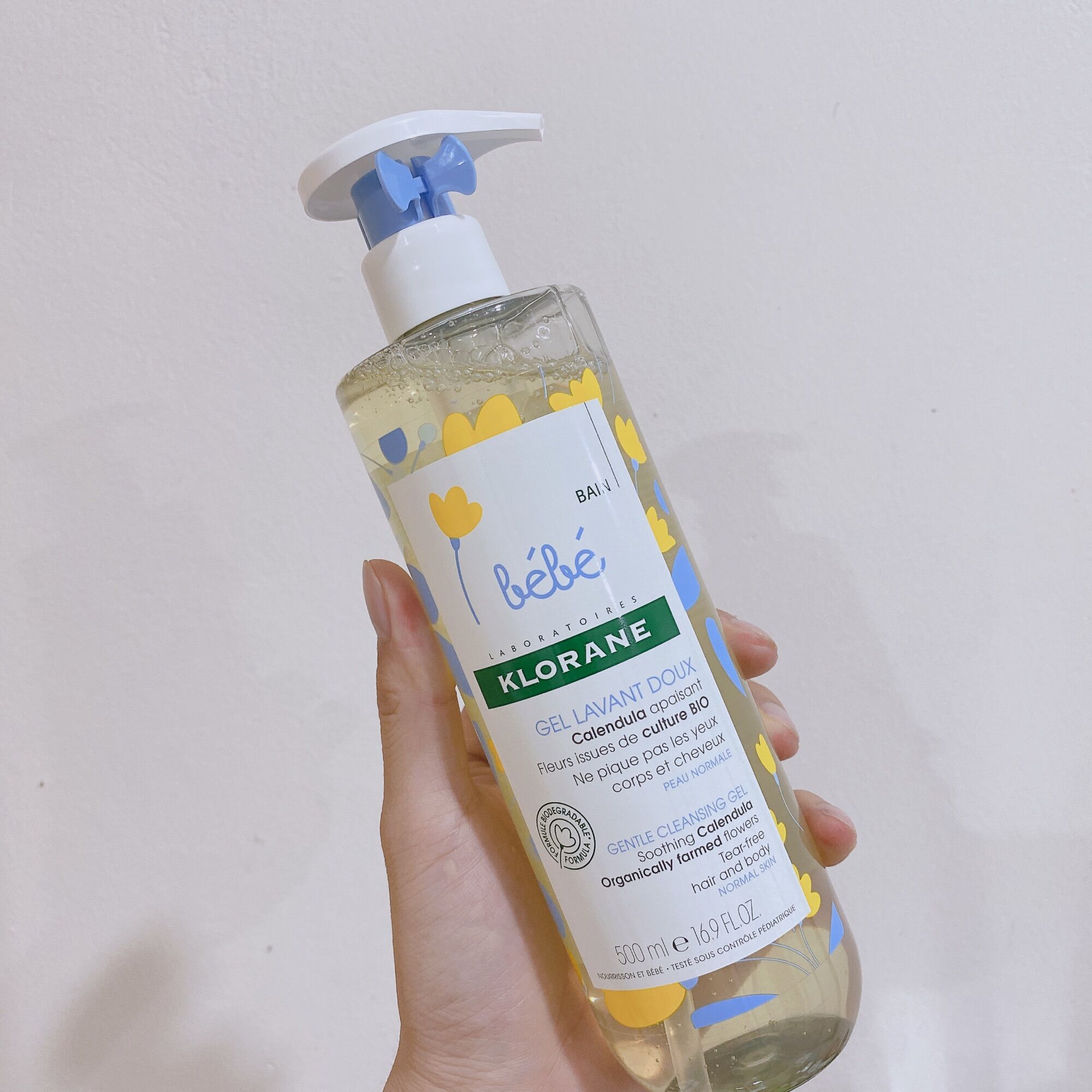 Sữa tắm gội cho bé Klorane 500ml từ trẻ sơ sinh ( 1 cặp )
