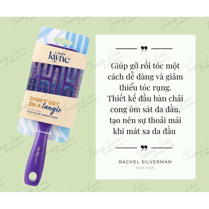 LƯỢC CHẢI TÓC LADY JAYNE
