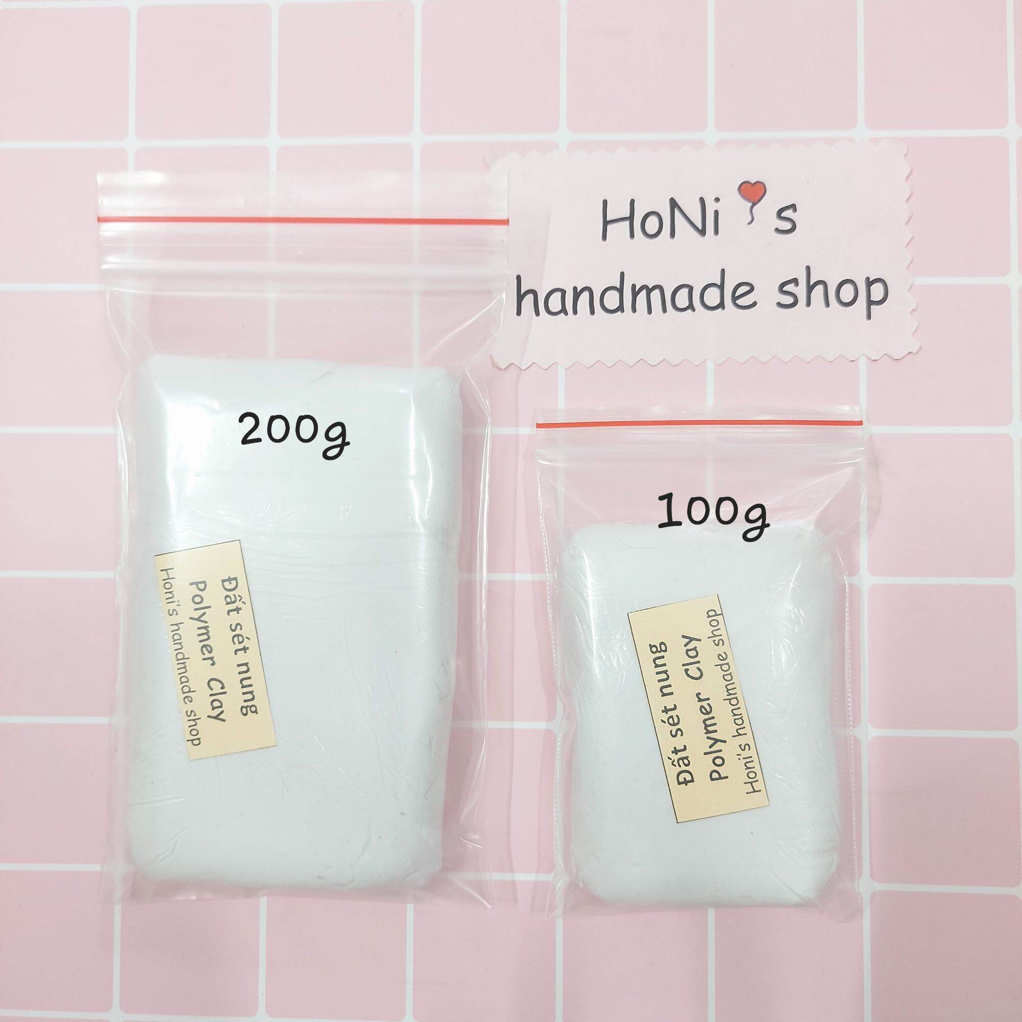 Đất Sét Nung Polymer Clay 20 Màu
Gói 100g