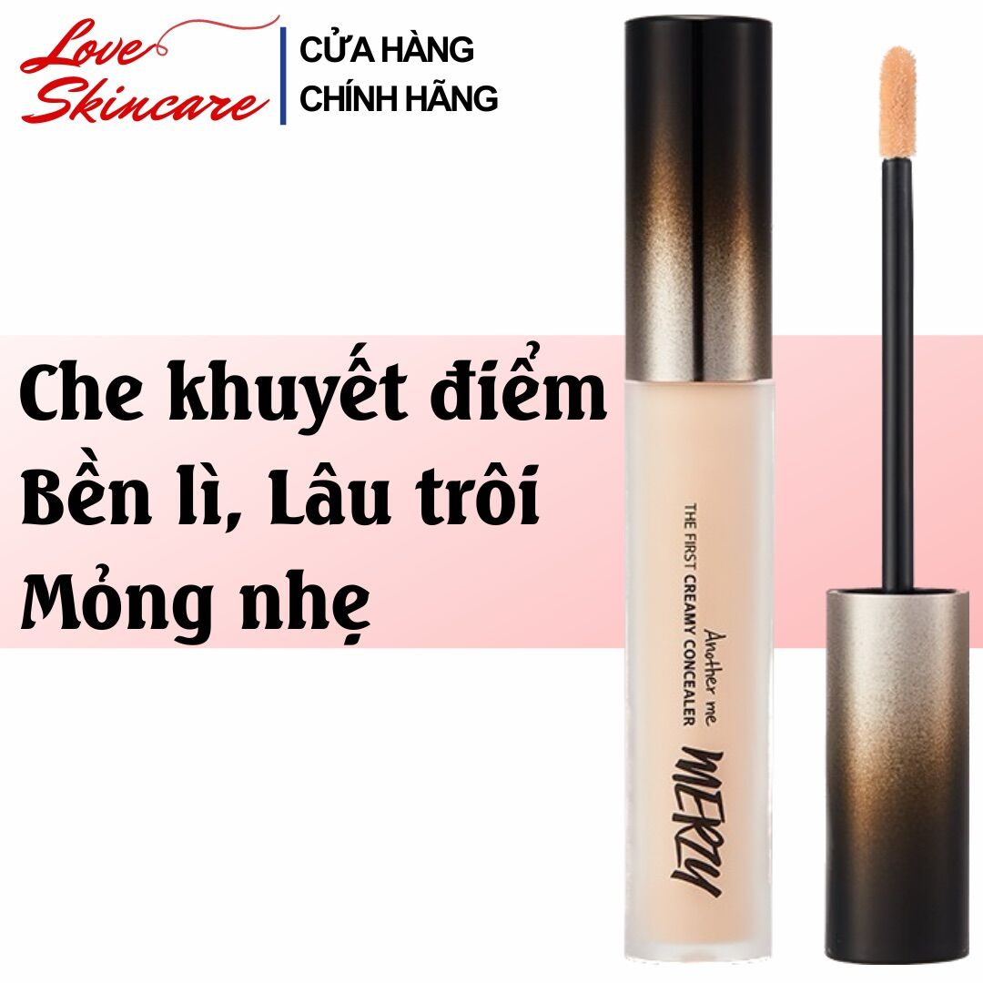 Kem che khuyết điểm Merzy The First Creamy Concealer 56g