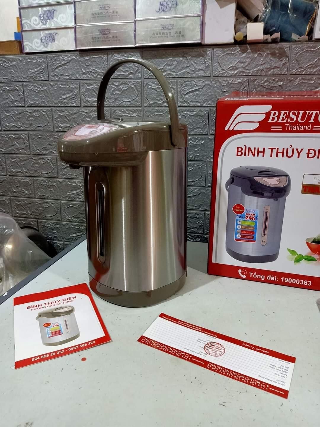 bình thủy điện phích điện besuto 4.8L
