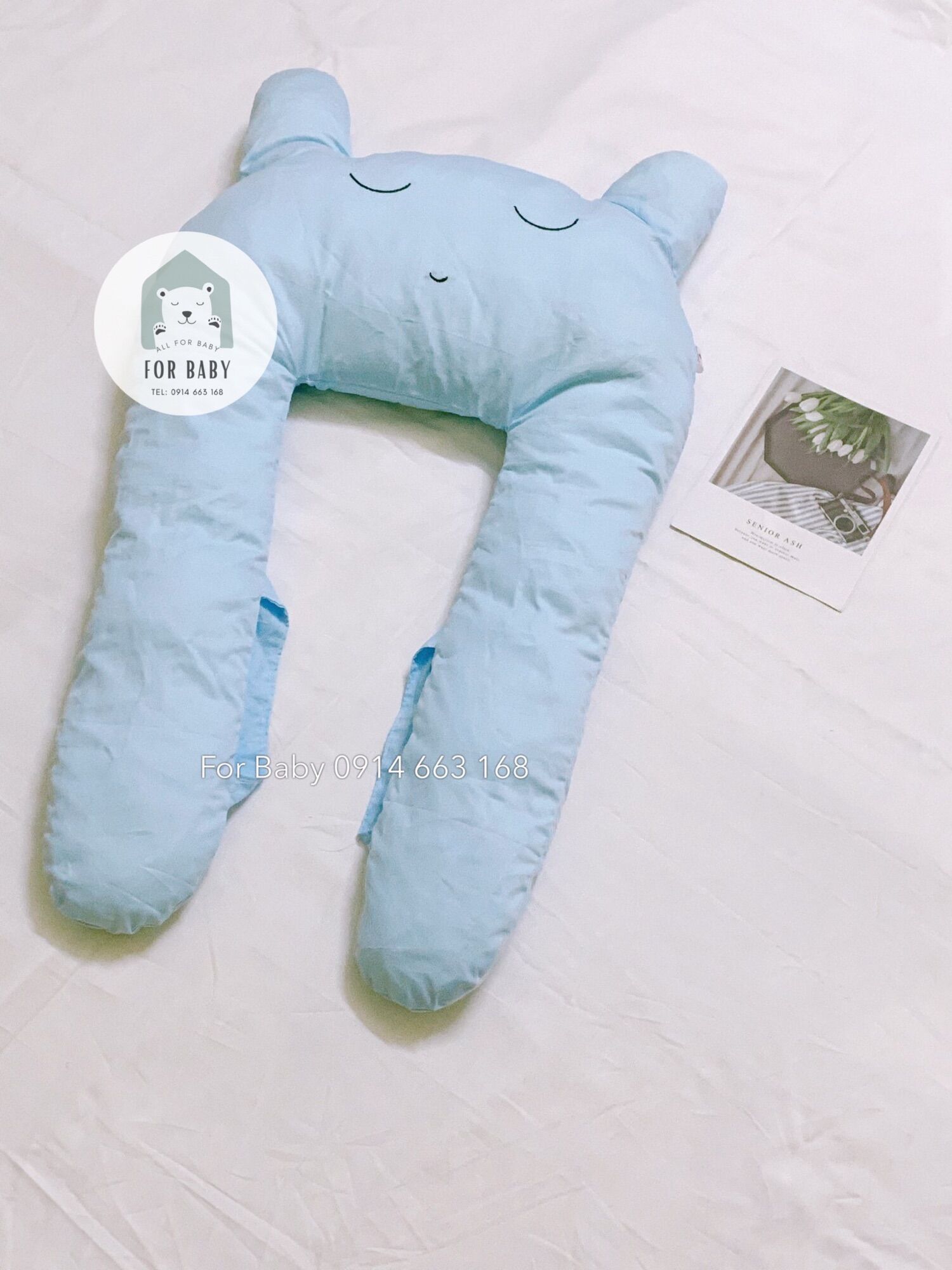 (FEEDBACK) Gối ôm chữ U đa năng cho bé (hàng cao cấp)