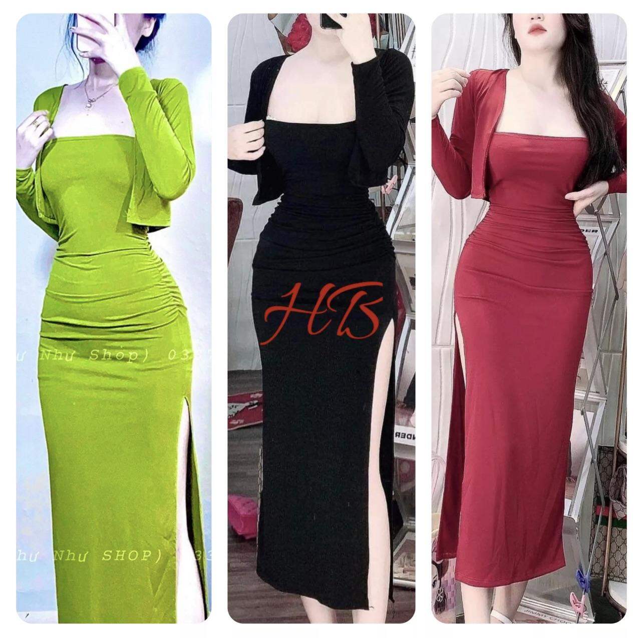 Set body kèm khoác hàng đẹp - hình thật bao hàng