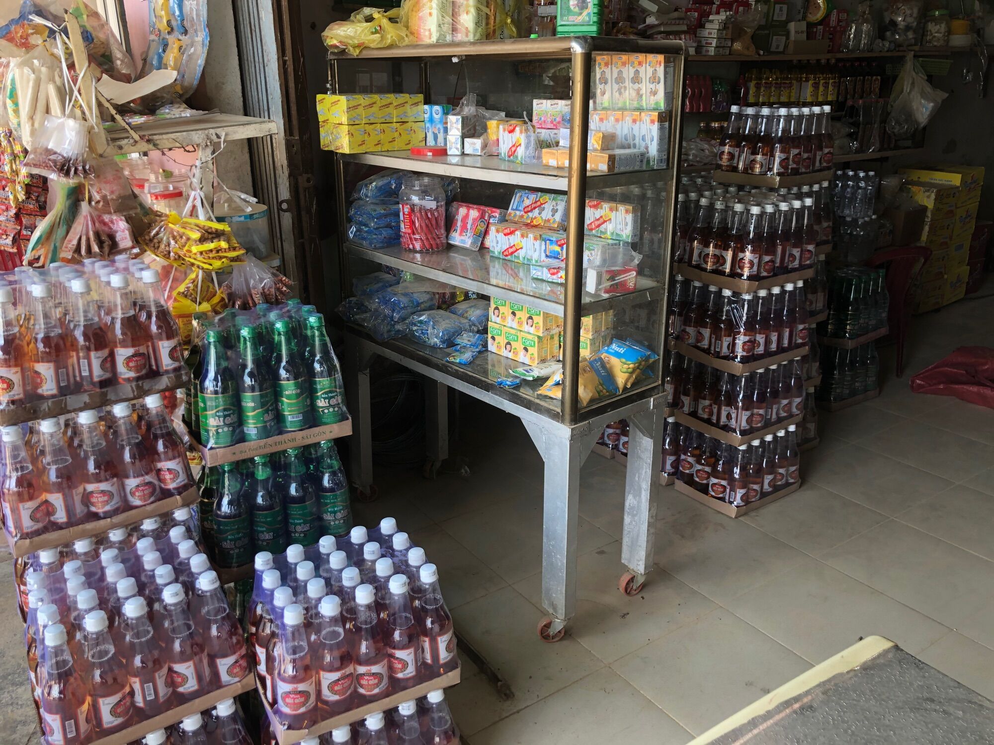 Bia Tươi Vina Sài Gòn Đỏ (Lốc 20 chai 400ml)