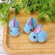 Combo 100 thỏ ngọc mini siêu kute mix đủ màu