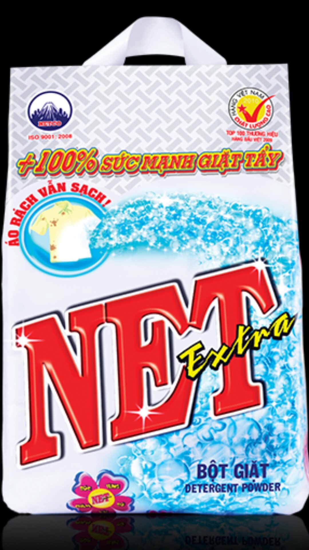 Bột giặt Net Extra siêu sạch 6kg tặng kèm chai nước rửa chén 1 lít