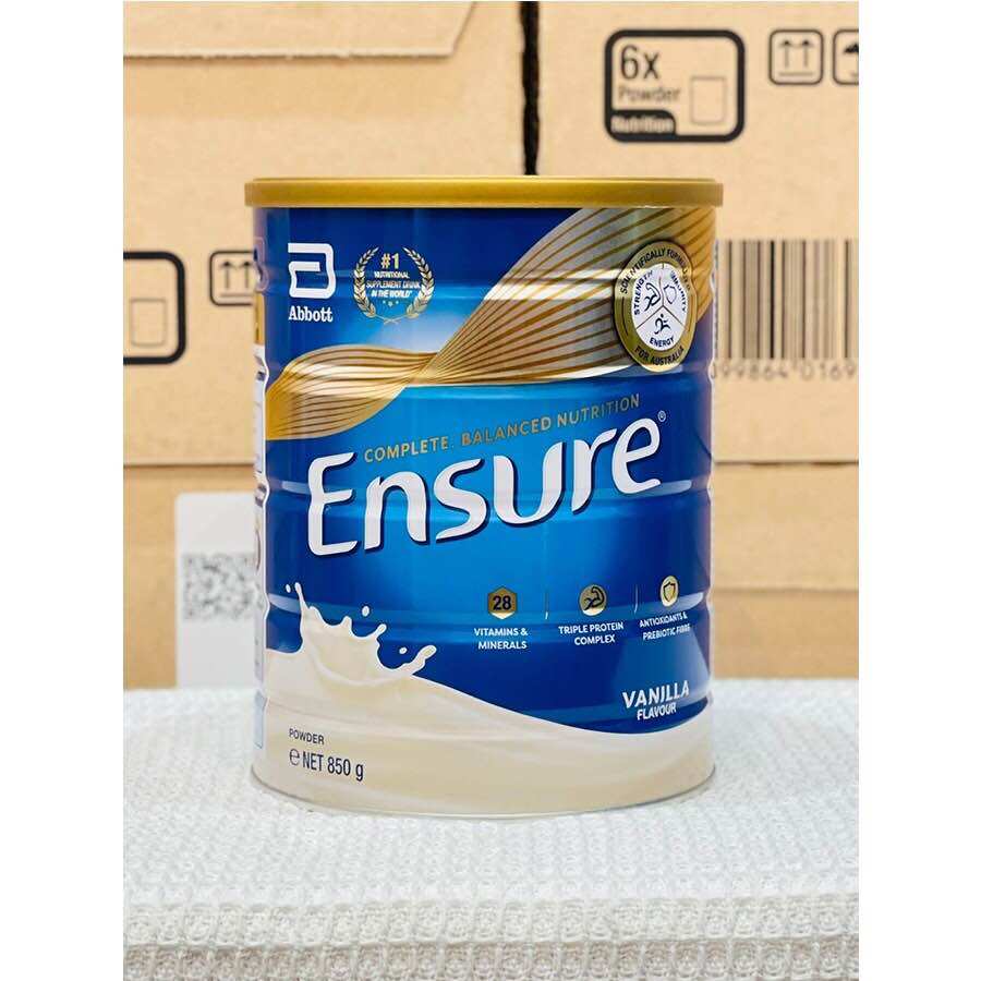 [HSD 12/2026] Sữa Bột Ensure Vani 850G từ ÚC