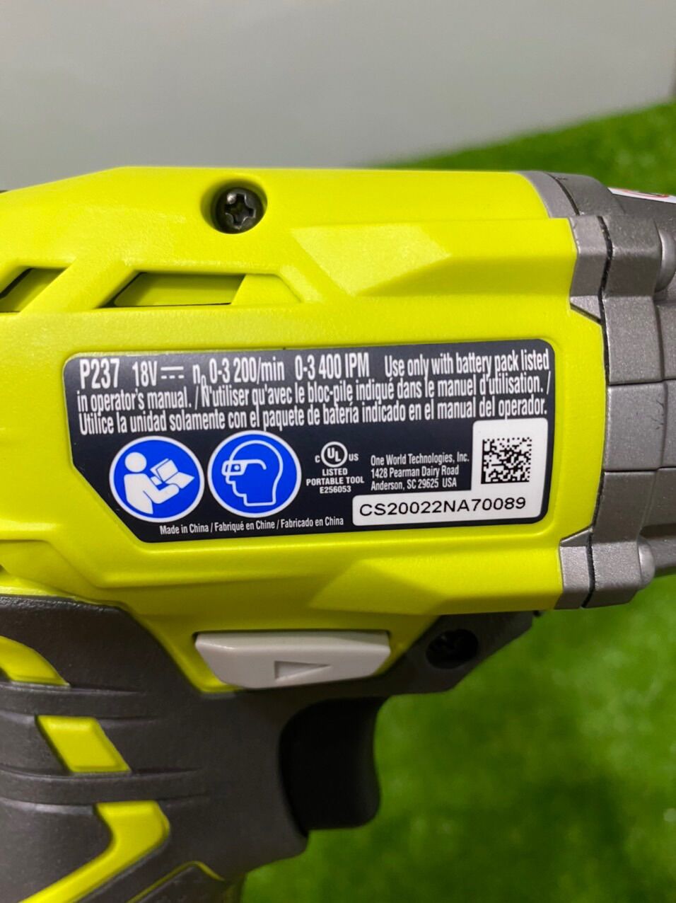 [HCM]Thân vít ryobi 18v