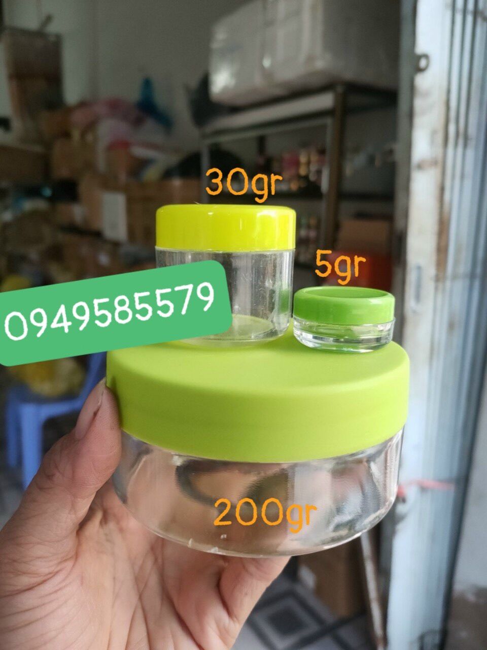 Hủ 5gr-30gr-180gr