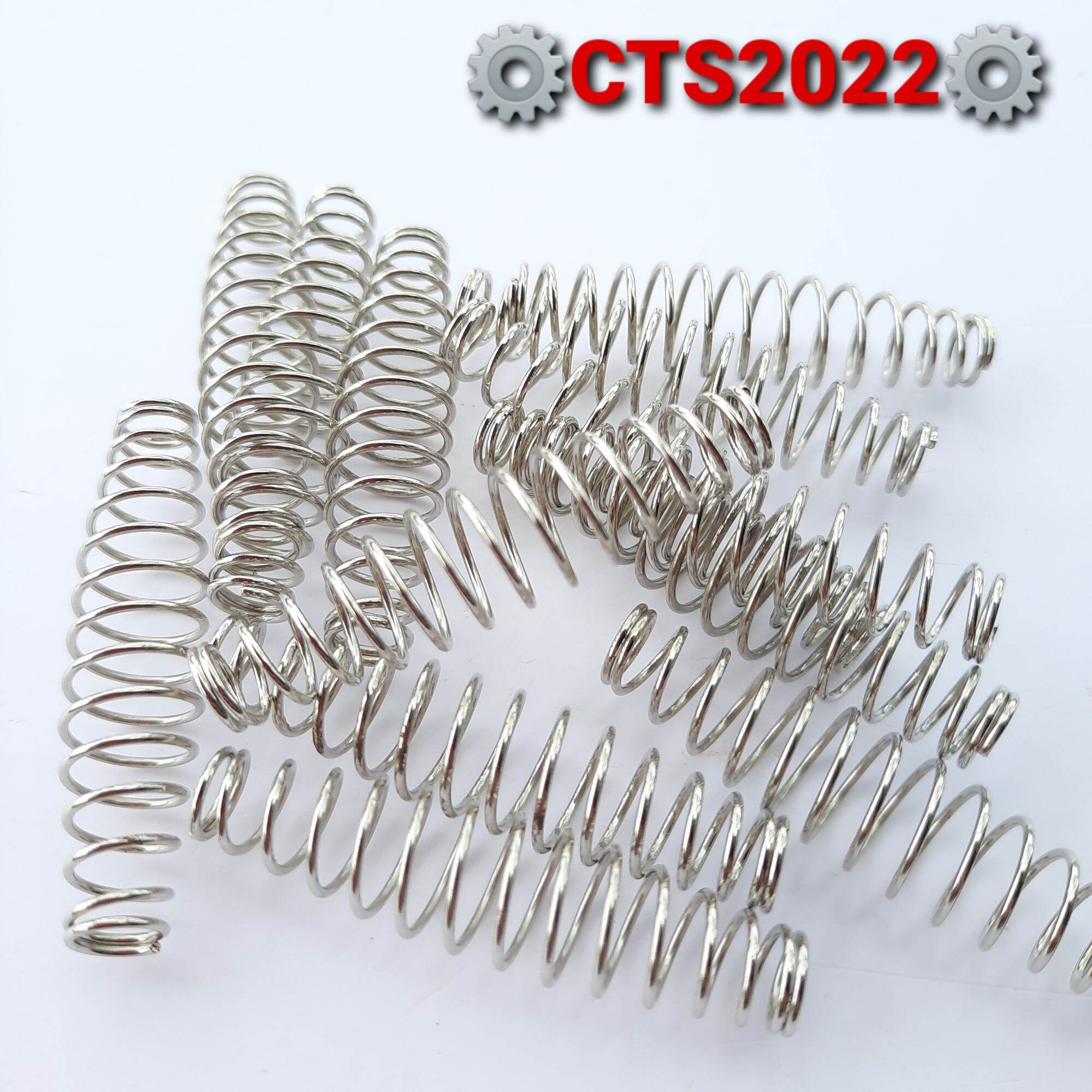 Lò xo nén 2 đầu tóm nhỏ phi 6.5mm