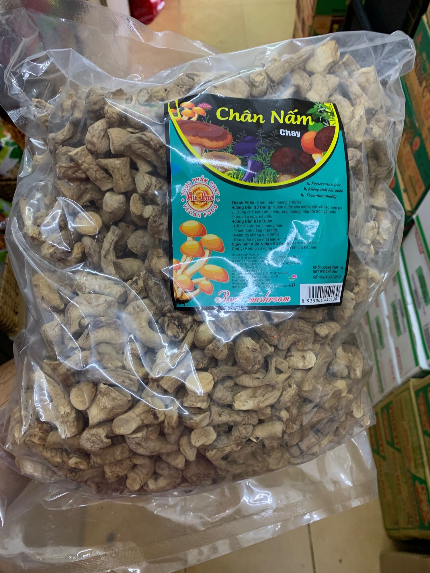 Chân Nấm Chay Âu Lạc ( 1kg )