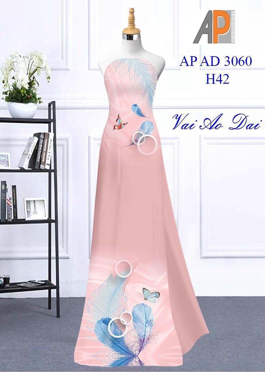 Vải áo dài chiếc lá