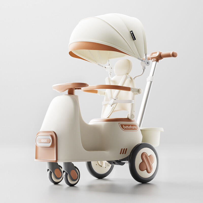 Multi-function Lightweight Folding Stroller 4 Wheels - 8