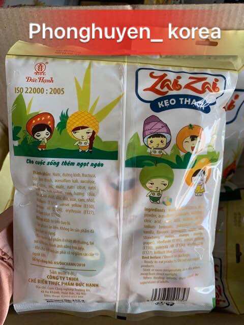 Thạch Zai Zai Túi 350g Đức Hạnh